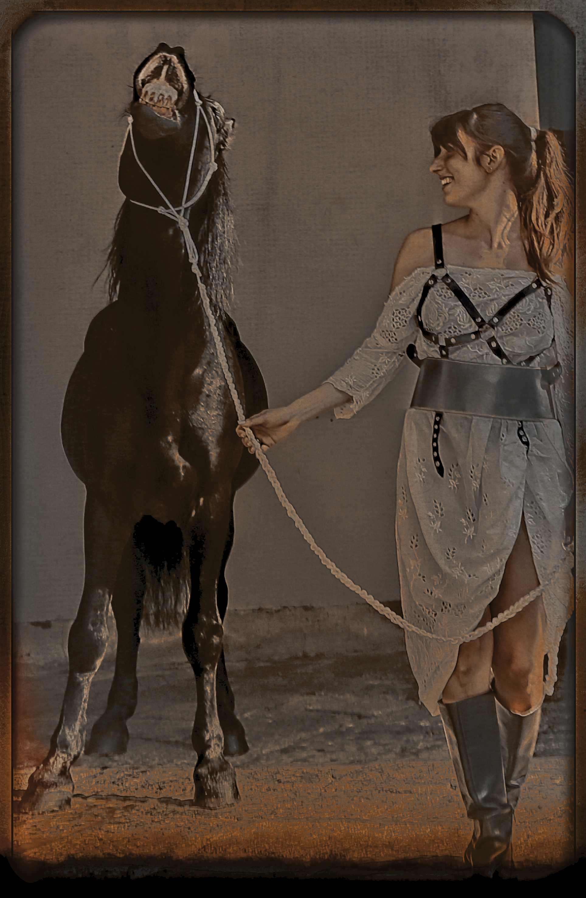 whispering horse